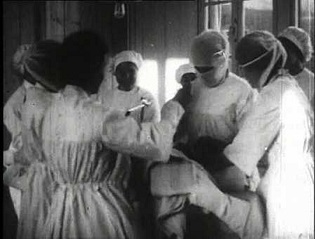 Still frame from 'Scottish Women's Hospitals (1917)'